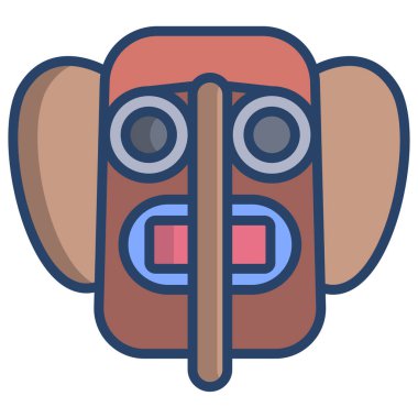 Marimonda. Web simgesi basit tasarım