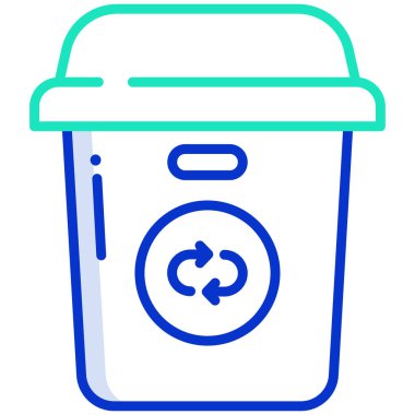 Geri dönüşüm kutusu. Basit tasarım