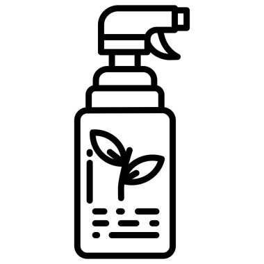 Basit vektör simgesi, sprey çizimi