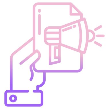 belge web simgesi, vektör illüstrasyonu   