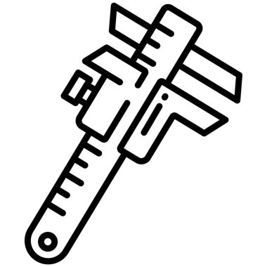 Aletler. Web simgesi vektör illüstrasyonu