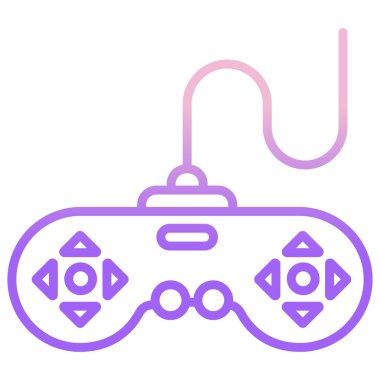 oyun konsepti iyonu, vektör illüstrasyonu 