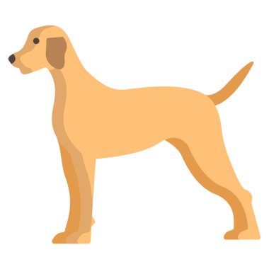 Şirin köpeğin vektör çizimi