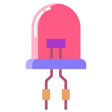 Diode Web simgesi basit illüstrasyon