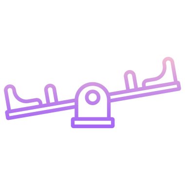 Gördüm. Web simgesi basit illüstrasyon