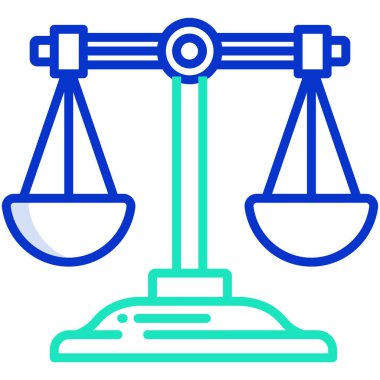 Ölçek. Web simgesi basit illüstrasyon