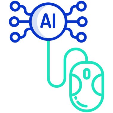 Fare. Web simgesi basit illüstrasyon 