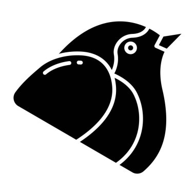 Robbin simgesinin vektör illüstrasyonu