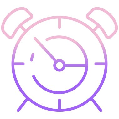 vektör çizim çalar saat