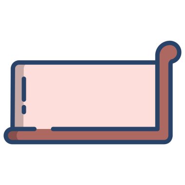 Kanepe. Web simgesi basit illüstrasyon 