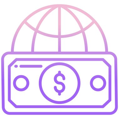 Para Simgesi, Nakit, Vektör.