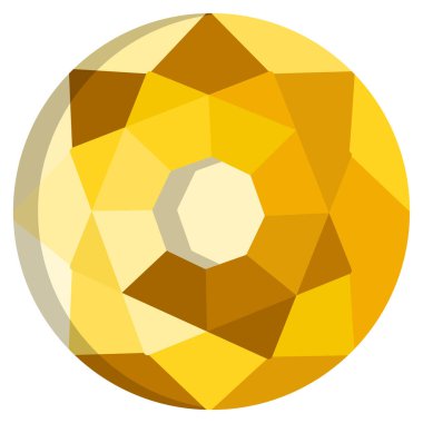 Mücevher. Web simgesi basit illüstrasyon