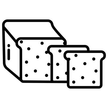 Yemek. Web simgesi basit illüstrasyon