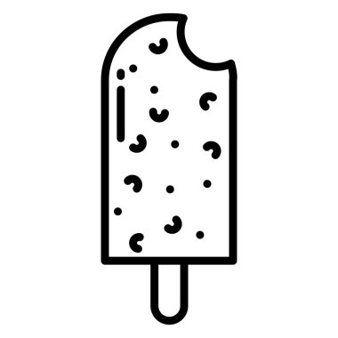 Dondurma. Basit tasarım