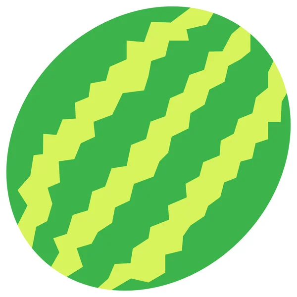Wassermelonen Symbol Vektorillustration — Stockvektor