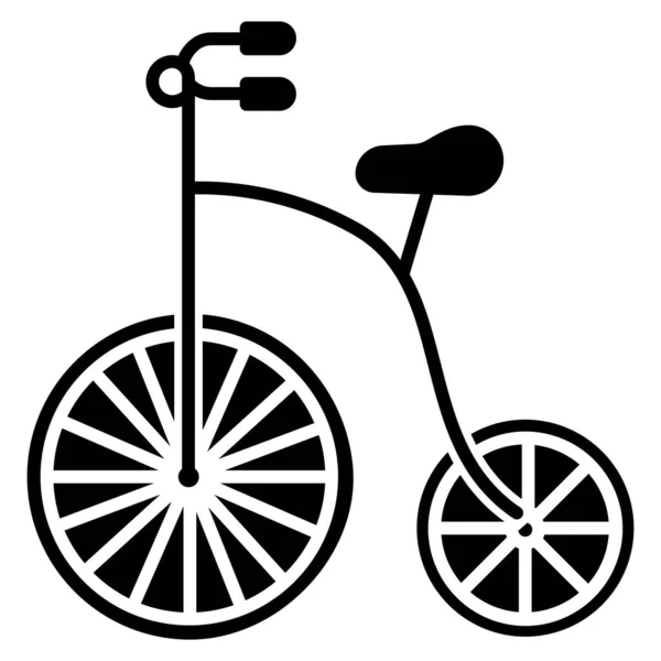Велосипед Веб Іконка Проста Ілюстрація — стоковий вектор
