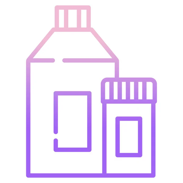 Waschmittel Web Symbol Einfache Illustration — Stockvektor