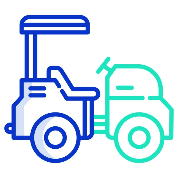 Tractor Icon Vector Illustration — Stock Vector