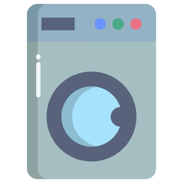 Lavadora Icono Simple Ilustración Vectorial — Vector de stock