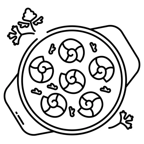 Pizza Med Korv Och Grönsaker Vektor Illustration Design — Stock vektor