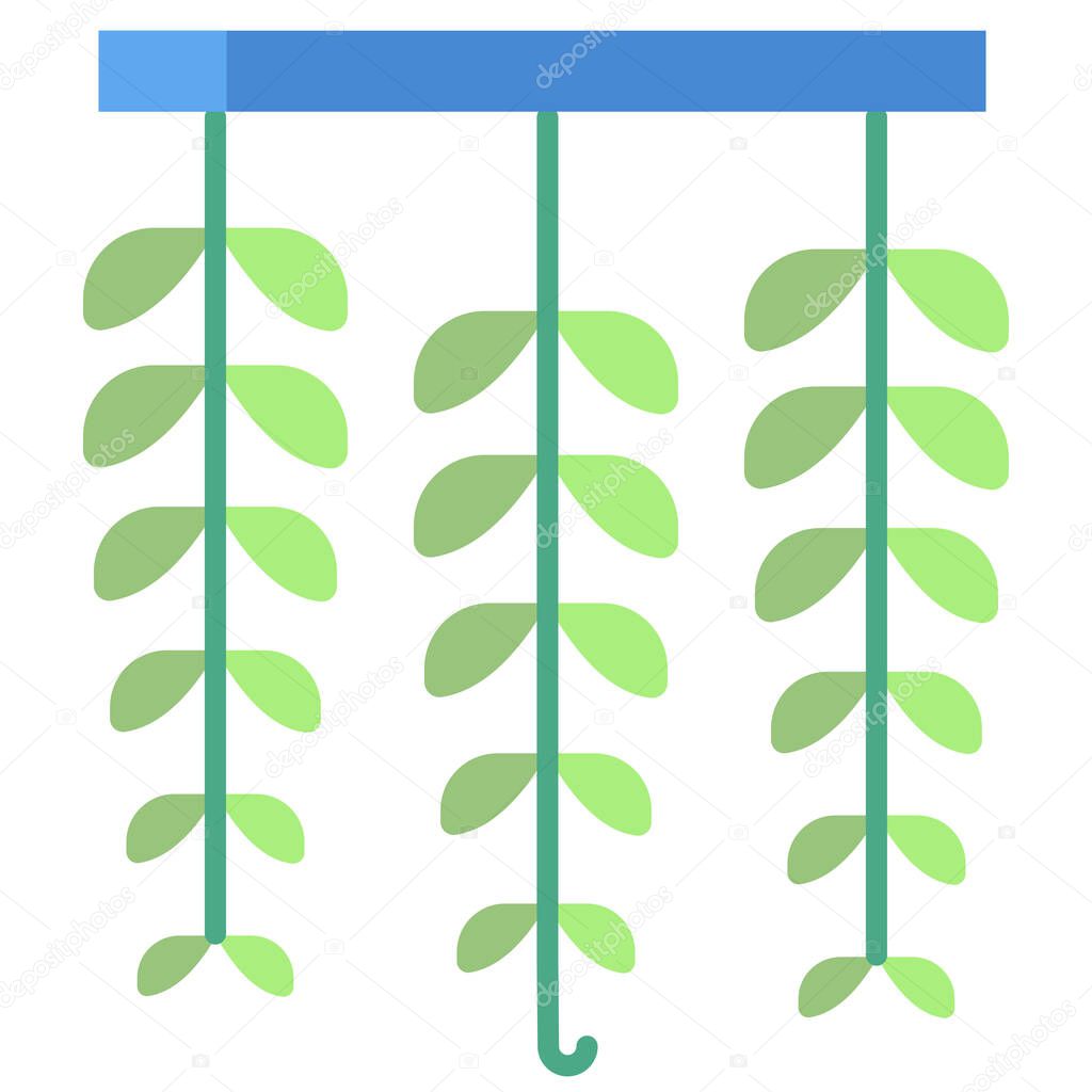 simple vector icon, illustration of String of nickels