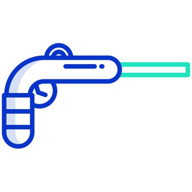 Su musluğu. Basit resimleme