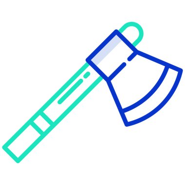 Balta ağ simgesi, vektör illüstrasyonu 