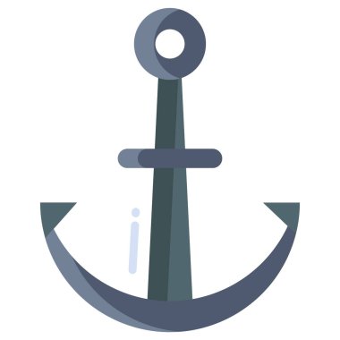 Çapa. Web simgesi basit illüstrasyon