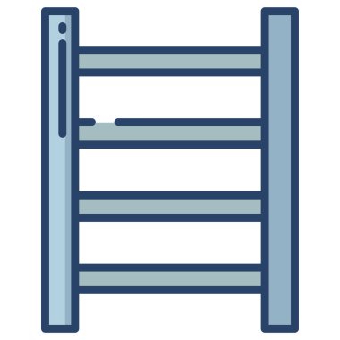 Trellis web simgesi basit vektör illüstrasyonu