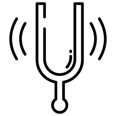 Beyaz arkaplanda basit vektör Ses enerjisi simgesi