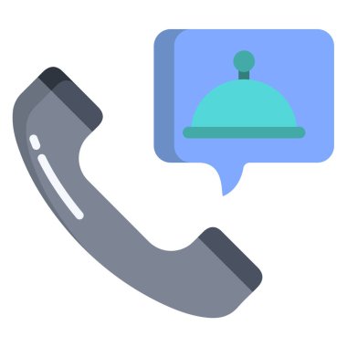 - Telefon. Web simgesi basit illüstrasyon