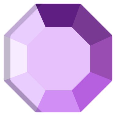 Elmas. Web simgesi basit tasarım