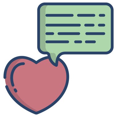 Beyaz arkaplanda basit vektör simgesinden bahset