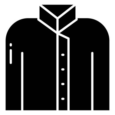 Erkek ikonu. Web için kıyafet vektör simgelerinin basit illüstrasyonu