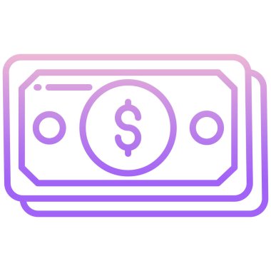 Bir dolar nakit. Basit tasarım