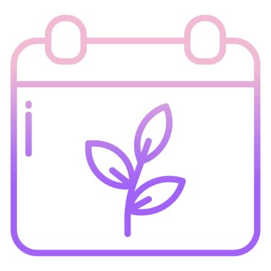 Randevu. Web simgesi basit illüstrasyon