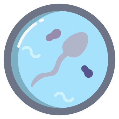 sperm, web simgesi basit tasarım