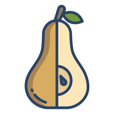 armut ağ simgesi basit illüstrasyon