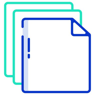 dosya biçimi simgesi, vektör illüstrasyonu