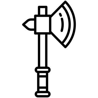 Balta ağ simgesi, vektör illüstrasyonu 