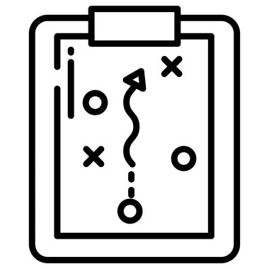 İş planının sağlam simgesi