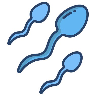 sperm, web simgesi basit tasarım