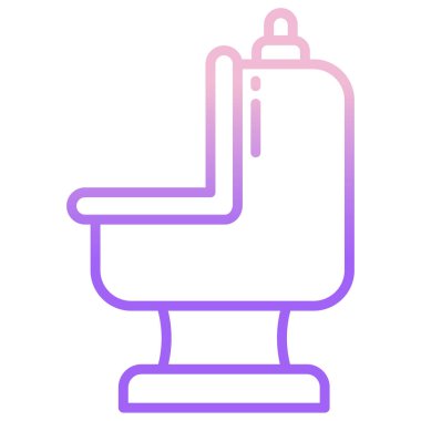 Küvet. Web simgesi basit tasarım