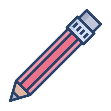 kalem simgesi vektör illüstrasyonu