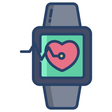 Akıllı çocuk. Web simgesi basit illüstrasyon