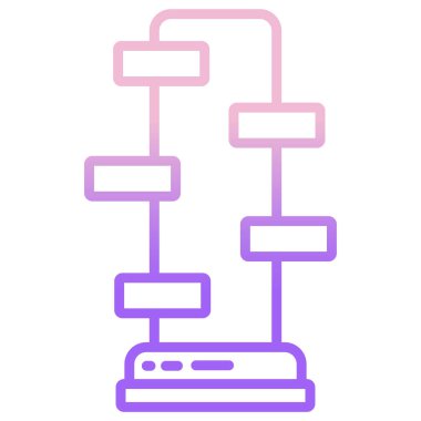 şebeke. Web simgesi basit illüstrasyon