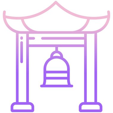 Fener. Web simgesi basit illüstrasyon