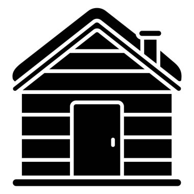 Ev simgesinin vektör illüstrasyonu