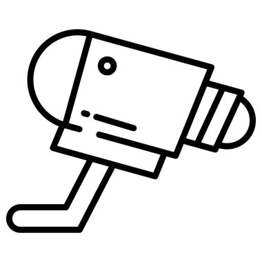 Kamera simgesinin vektör illüstrasyonu