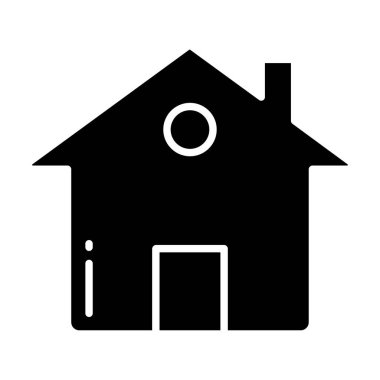 ev simgesi vektör illüstrasyonu